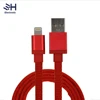 New Products 2016 Flat 9.8ft Stronger Braided for iPhone7 cable | Fabric Wrapped Flat 2.4A MFI 8pin for iPhone7 Cable