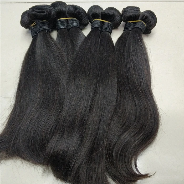 
Lestfly 10A raw unprocessed temple virgin hair Natural raw indian cuticle aligned hair full silky straight human hair extension  (62131641783)