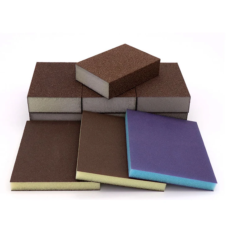 Grit Sanding Sponge Buffing Polishing Block Pad Sandpaper Abrasive Tool