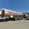 China heavy duty best selling 43cbm aluminium alloy oil tanker for sale