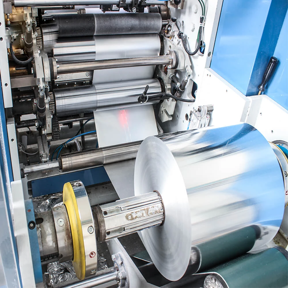 Full Automatic Aluminum Foil Roll Rewinding And Cutting Machine Buy