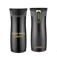 

BPA Free West Loop 16 oz 450ml Travel Coffee Cup Mug Stainless Steel Water Bottle With Lid Lock