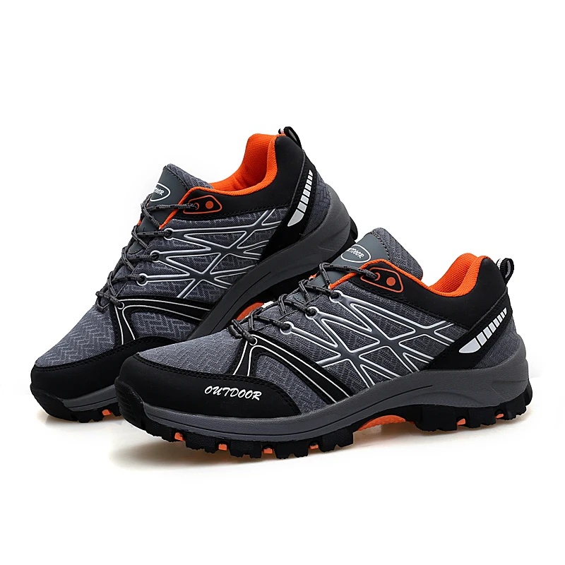 Athletic Men Shoes Outdoor Trainers Anti-slip Lightweight Hiking - Buy ...