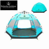 

Multi-functional UV protection Pop up automatic Comping Tent 2019 new design Family Camping Tent double layer camp tent outdoor