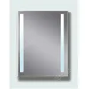 China supply Touch switch wall mirror console table with mirror led makeup mirror Customized Size
