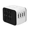 Wholesale electronics universal adaptor travel plug adapter converter non-grounding smart travel adapter with 4 usb port