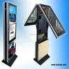 43 inch double-sided kiosk/ totem/ digital signage/ digital poster