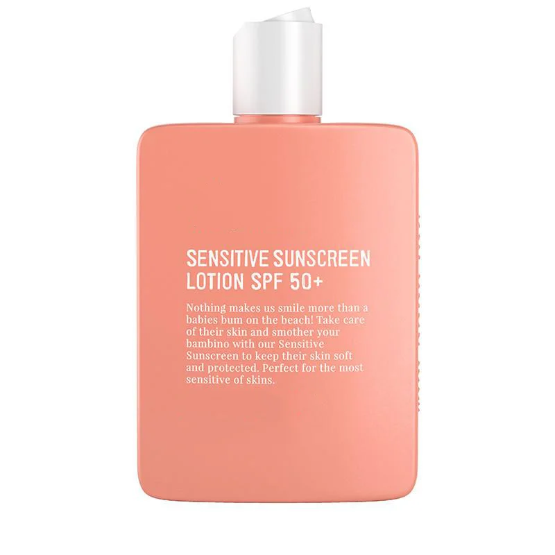 sensitive sunscreen lotion spf 50