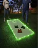 clear PVC tube strand LED lighting kit light up LED cornhole boards basketball hoop