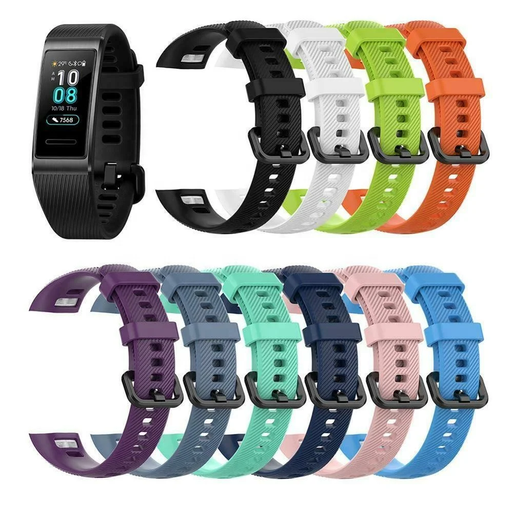 

Silicone Smart Watch Band Bracelet Strap for Huawei Band 3 Pro