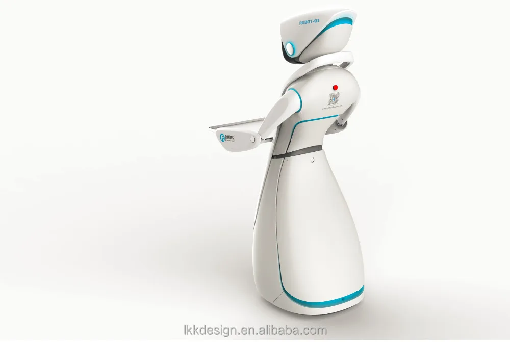 
Comercial Service Robot Intelligent Robot for Businesses Catering Restaurant Service Waiter Robot Deliver 