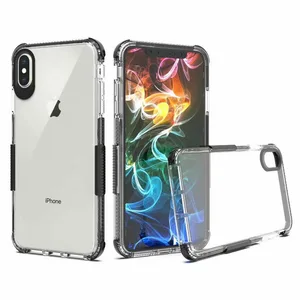Newest Shockproof bumper case for iphone XS Max case clear tpu XR XS 8 Plus 7 plus 6 plus