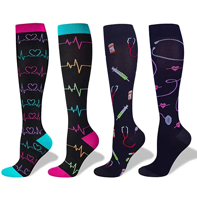 

Compression Nurse Socks for Women Graduated 20-30 mmHg, Custom color
