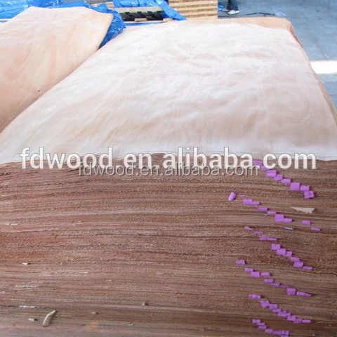 
A B C D grade PLB / Bintangor / Poplar wood face veneer / 0.25mm Okoume Veneer 