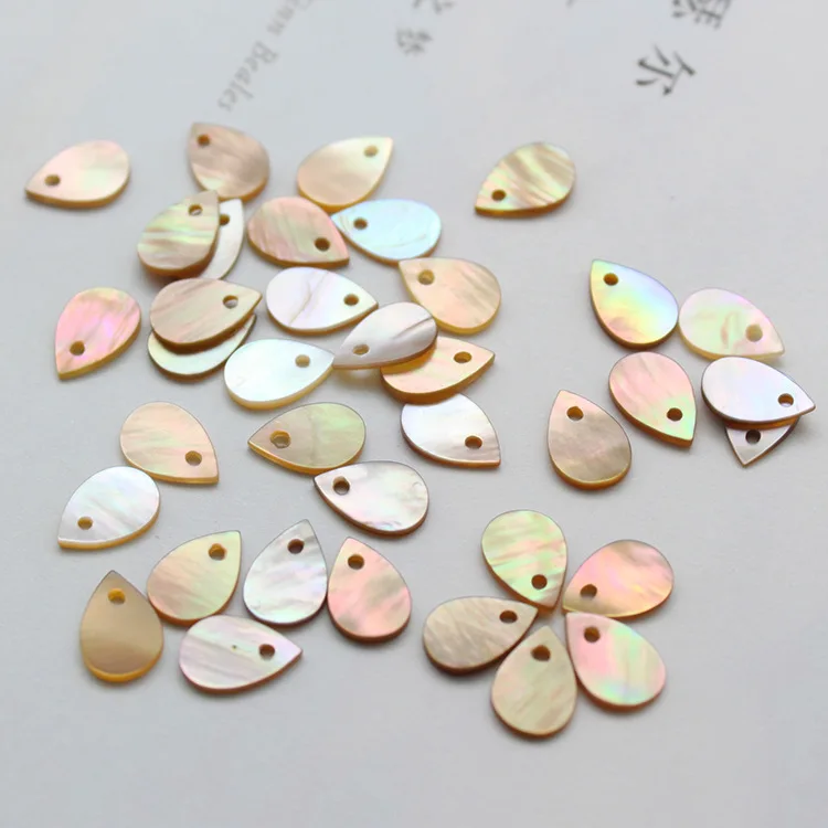 
6*9mm shell flower natural freshwater shell bead full hole China wholesale  (62184576512)