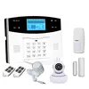 High quality WIFI+GSM+PSTN Wireless Home security Alarm system with iOS/Android APP Control
