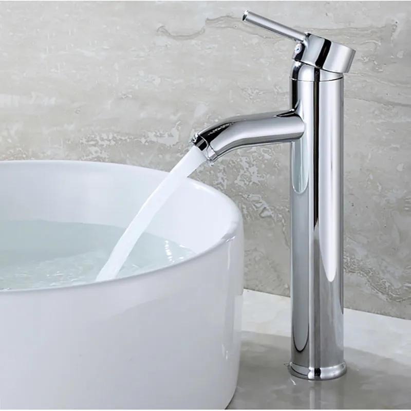 Saudi Arabia hotel building economy single handle copper bathroom deck mounted bathroom shower hand wash basin faucet copper