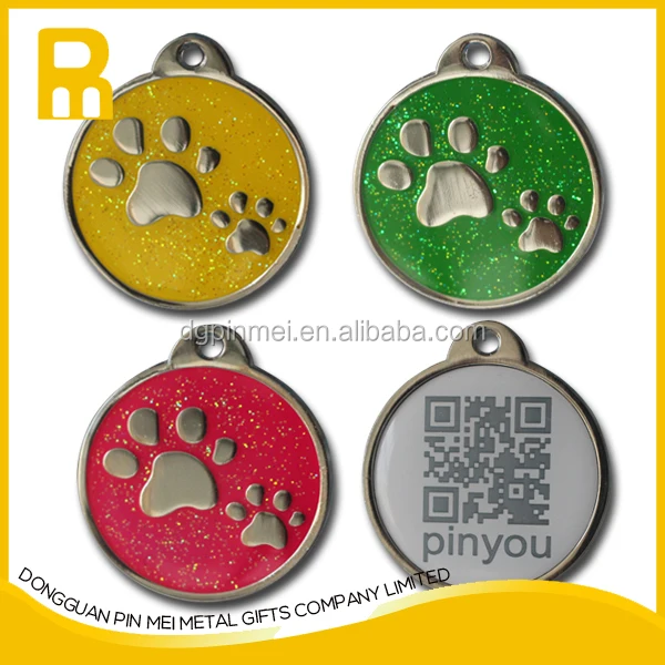 metal qr code pet tags wholesale