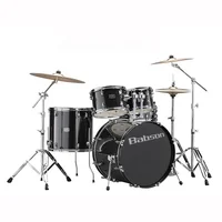 

5 pieces drums 3 cymbal drum kits costom color and logo drum set