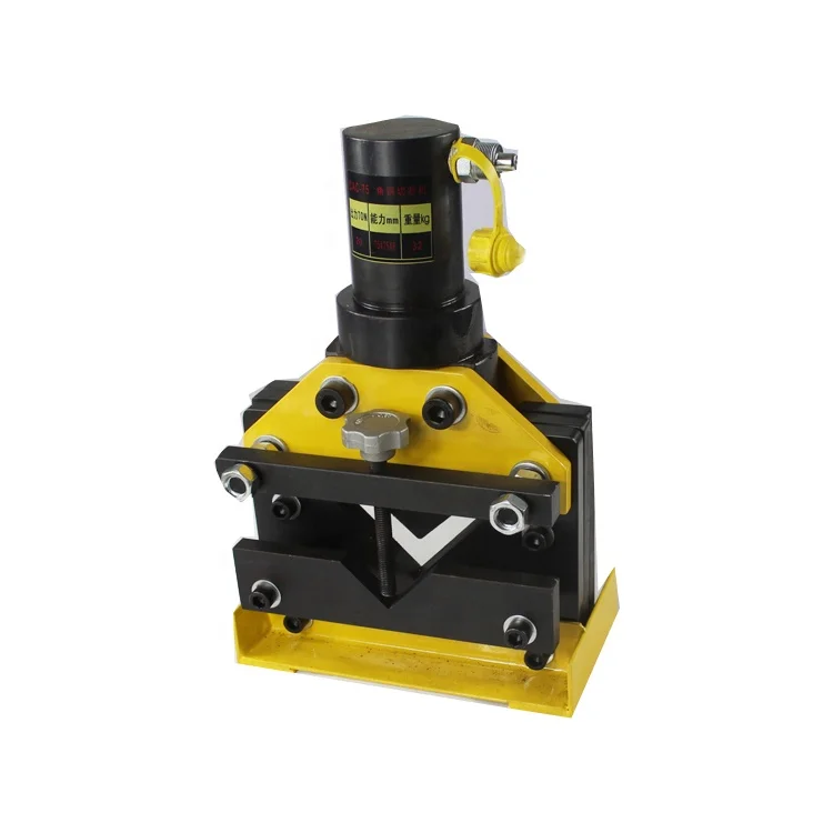 Cac75 Angle Iron Cutting Tool Hydraulic Angle Iron Cutting Machine