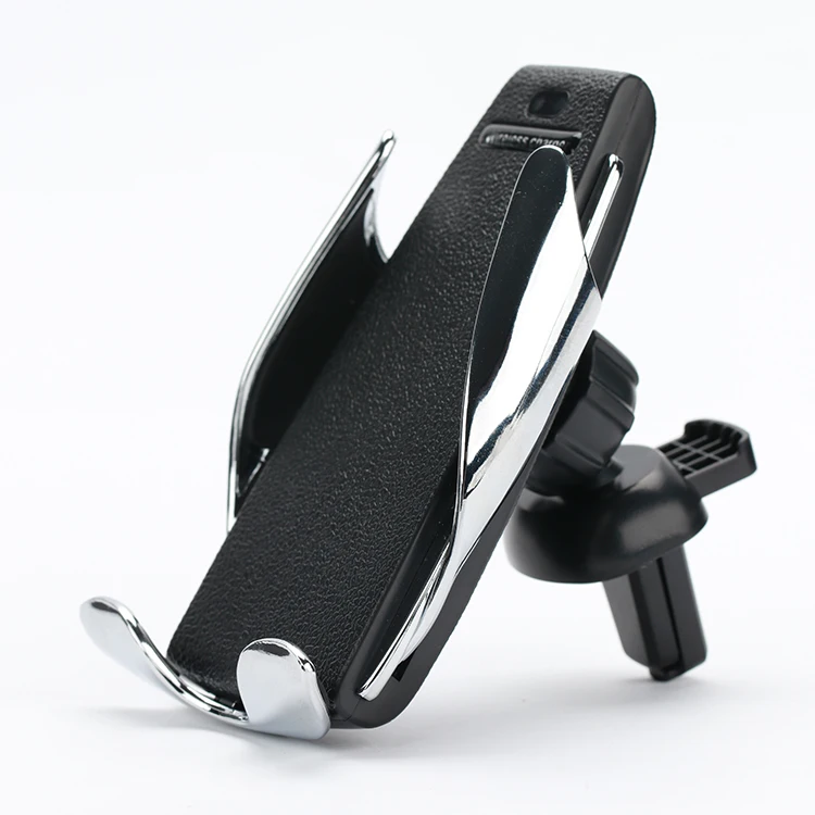 

S5 Qi Fast Wireless Charger Car Mount Car Phone Charger Wireless for iPhone Xs/Xs Max/XR/X / 8/8, Black;blue