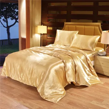 Wholesale Wedding Bedding Sets Royal Elegant Indian Silk Satin