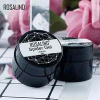 

Rosalind OEM private label DIY 3D 5ml painting line spider gel nail polish semi permanent uv led spider gel with 12 colors