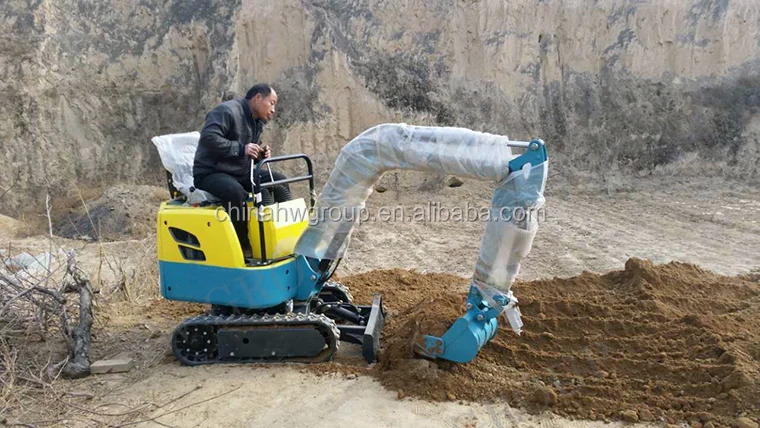 Moving Type small digger 0.8ton 1ton 1.5ton 1.8ton mini excavator