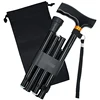 Flexible Carbon Telescopic Pole folding foldable walking stick cane factory directly