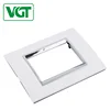 Wenzhou Factory 3Way White Faceplate Light Switch Plate Water Proof Face