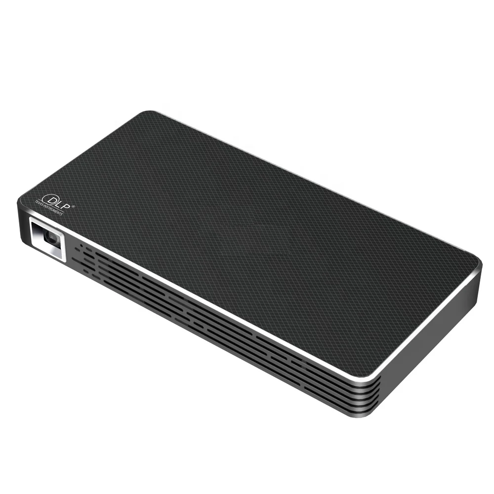 

LSP DLP Mini Projector High Brightness Pico Video Projector C800S, Black