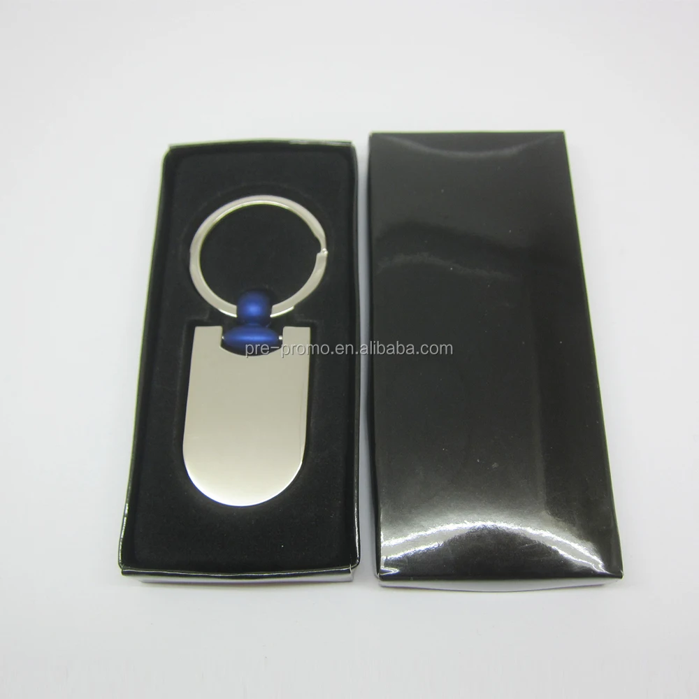 Box Packaged Metal Keychain With Bead Buy Custom Metal Keychain,Blank