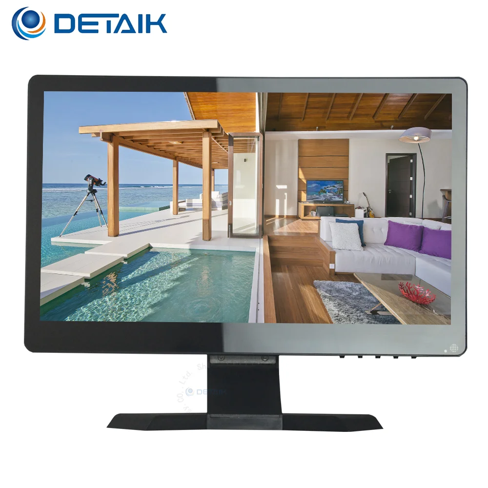 

15.6inch TFT LCD VGA Monitor Widescreen 15.6 Inch 16 9 LED PC Monitor for Computer