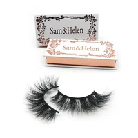

Korean silk 3d 4d faux mink false eyelashes private label for wholesale