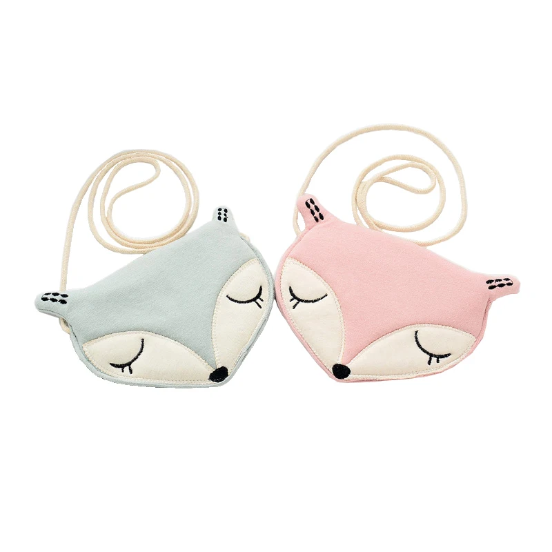 

Raged Sheep Lovely Children one shoulder bag coin purse cute fox girls messenger bag baby accessories Girls handbags