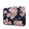 White Rose Pattern 13 Inch Case Computer Sleeve Bag