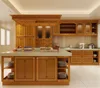 Private Custom Wood Carving Kitchen Cabinet Solid Wood Kitchen