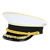 custom high quality cotton tactical Security Guard pilot uniform airline pilot hat military cap