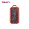 BSCI factory hot sale 110g of zinc plated iron 3/4 Inch common wire steel nails with single plastic PP box