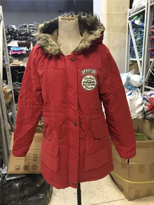 Coldker China factory rts female long parka womens wadded jaqueta feminina