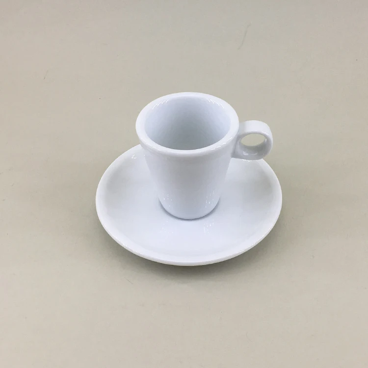 Eco blank glazed small fashionable turkish thick porcelain expresso coffee cup set