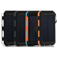 

Wholesale price necessities for hiking double light 20000mAh Solar Power Bank