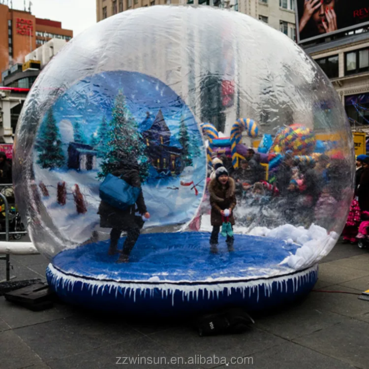 Inflatable Snow Globe Photo Booth,Christmas Inflatable Snow Globe
