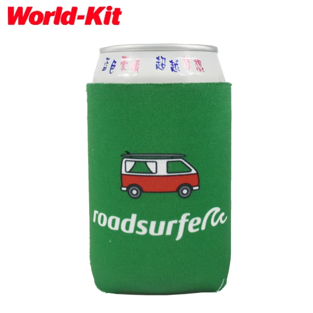 Custom Cheap Logo Design Sublimation Printed Collapsible Neoprene Cool