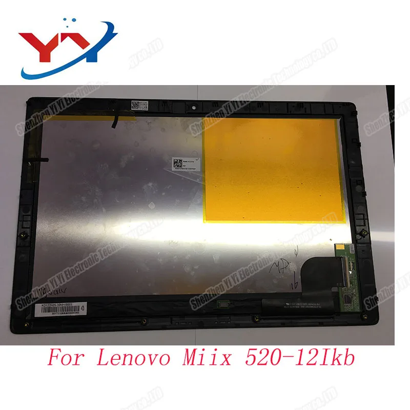 

For Lenovo ideaPad MIIX 520-12 Series LED LCD Screen touch digitizer assembly miix 520-12 IKB with frame