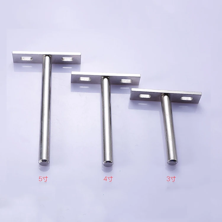 
T shape 3' 4' 5'Concealed shelf bracket hidden wall floating shelf bracket 