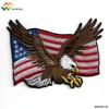 Custom Heat Press University patches Embroidery fire resistant clothing patches