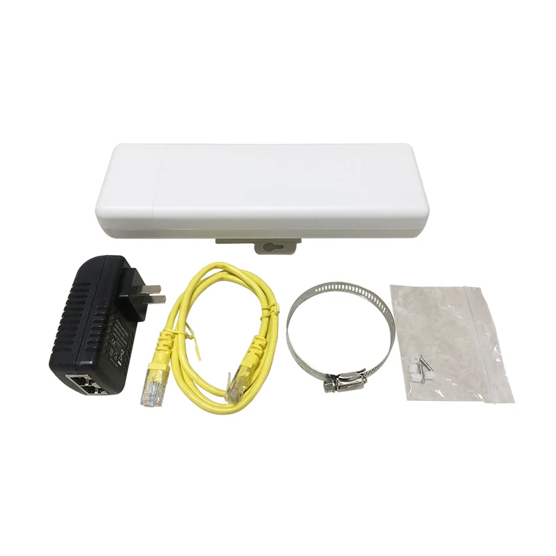 

White POE power supply 2.4Ghz outdoor 300Mbps transmission rate MTK7620N openwrt 3G 4G CPE router