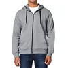 Men's Outdoor Jacket with Front Full Zip Hoodies Outerwear with Pockets