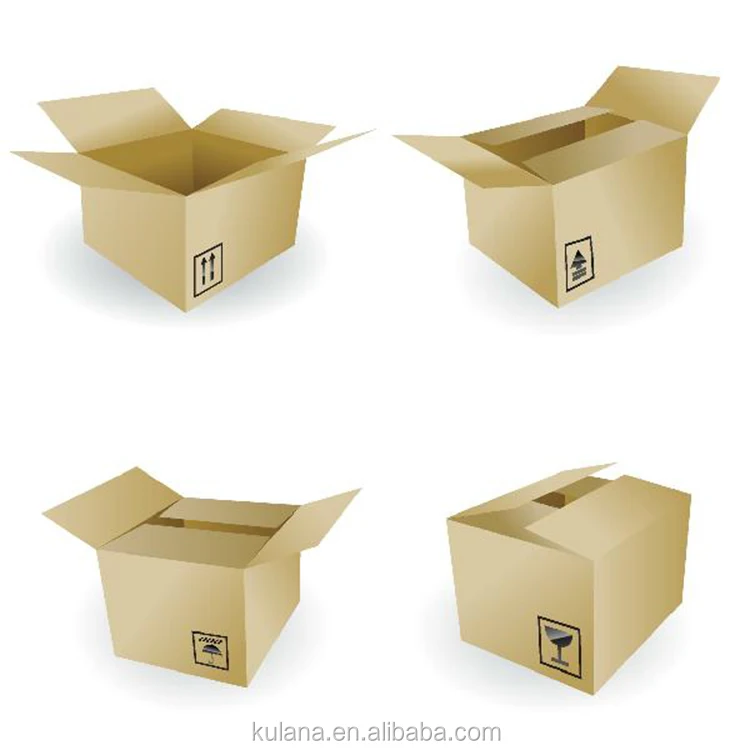 Доставку каждого отдельного пакета. Вырезанные коробки с грузом. Flat иллюстрация груза коробки. Упаковка яблок в коробки вектор. Shipping carton Boxes vector.